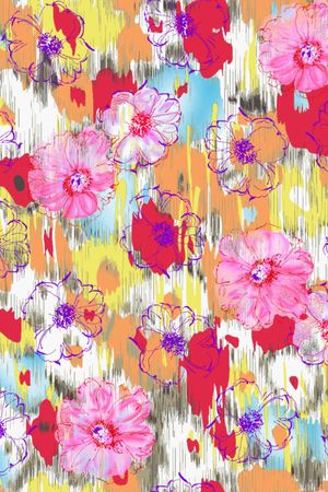 浓烈印花华亿平台图片