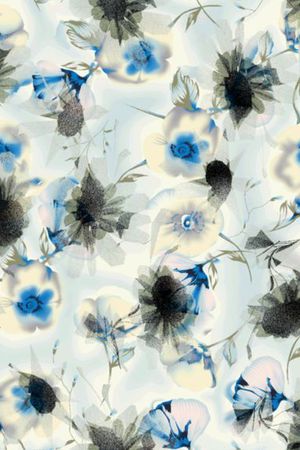 水墨印花华亿平台图片