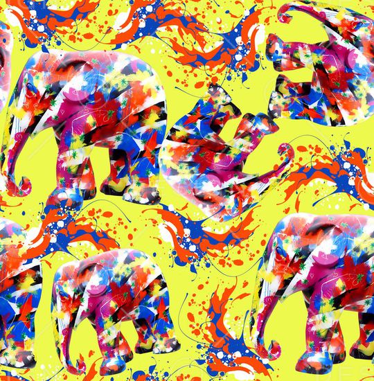 绘画印花华亿平台图片