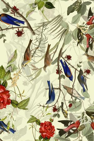 复古时尚印花华亿平台图片