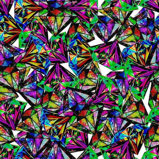 创意服装面料印花华亿平台图片