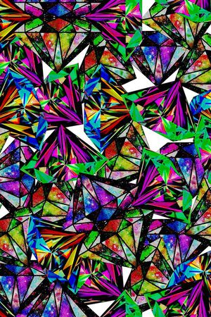 创意服装面料印花华亿平台图片