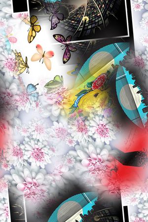 时尚印花华亿平台图片