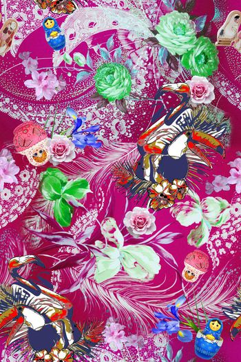 474161-精品刺绣孔雀羽毛