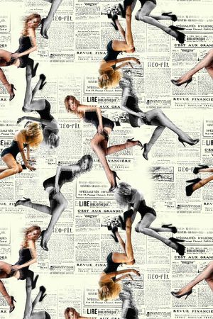 复古印花华亿平台图片