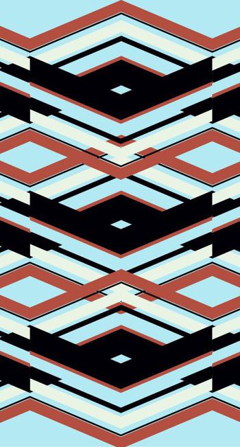 复古印花华亿平台图片