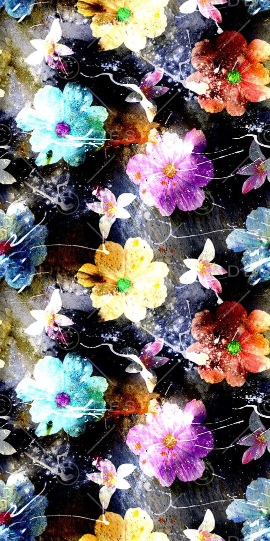 菊花印花华亿平台图片