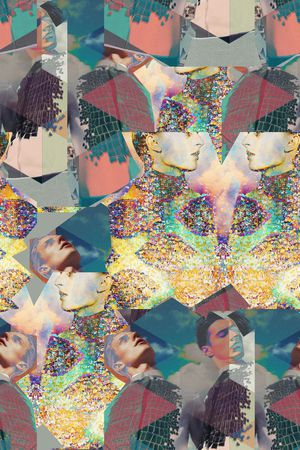 复古印花华亿平台图片