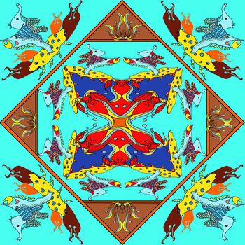 时尚流行大牌印花华亿平台图片