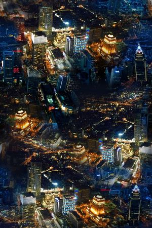 大厦印花华亿平台图片