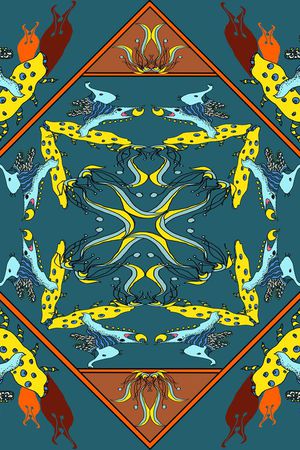 时尚流行大牌印花华亿平台图片