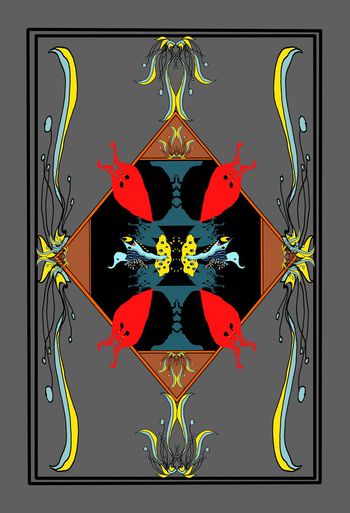 时尚流行大牌印花华亿平台图片