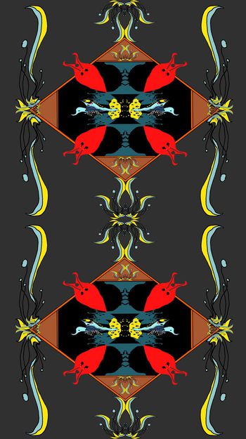 时尚流行大牌印花华亿平台图片