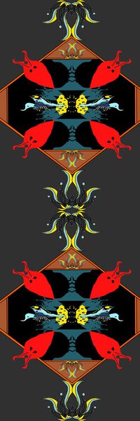 时尚流行大牌印花华亿平台图片