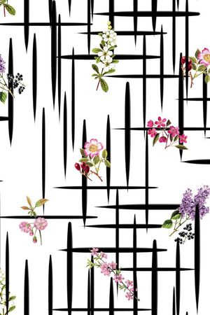 清新印花华亿平台图片