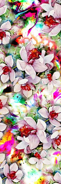 抽象印花华亿平台图片