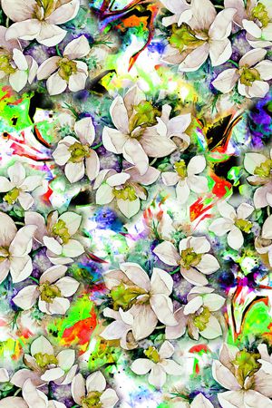 乱花印花华亿平台图片