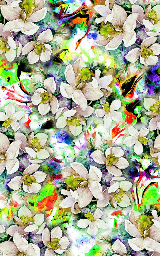 乱花印花华亿平台图片