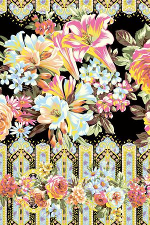 潮流大牌印花华亿平台图片