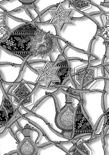 复古印花华亿平台图片