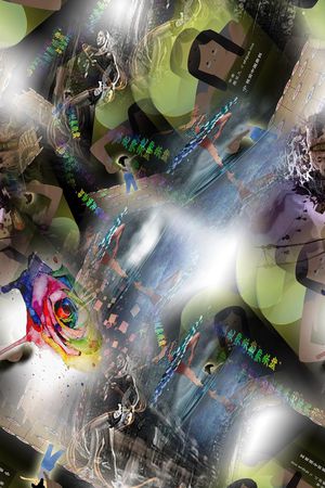 衬衣时尚印花华亿平台图片