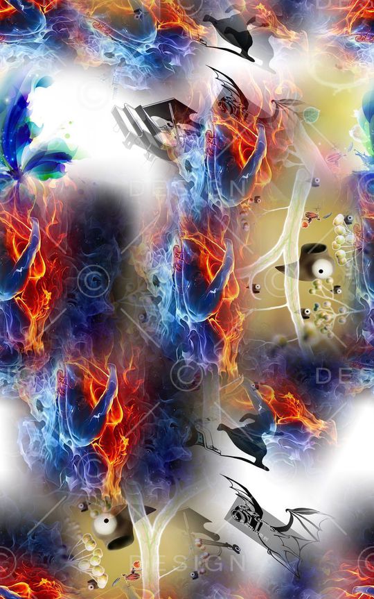 男装印花华亿平台图片