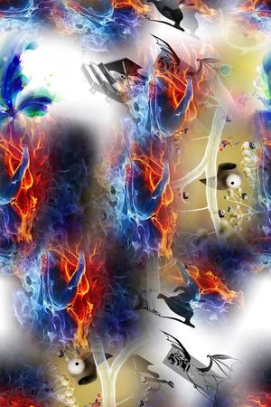 男装印花华亿平台图片