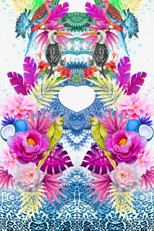 热带印花华亿平台图片