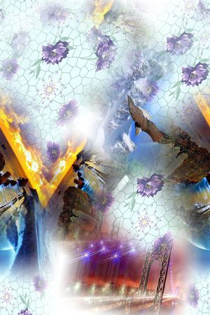 时尚印花华亿平台图片