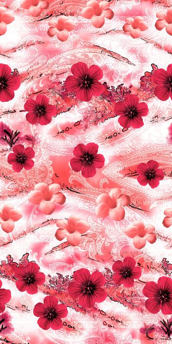 474508-时尚 华贵 肌理 花卉 火腿纹  