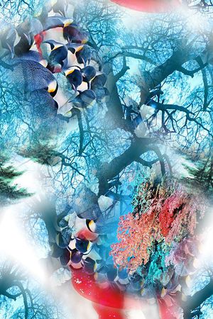 混搭印花华亿平台图片