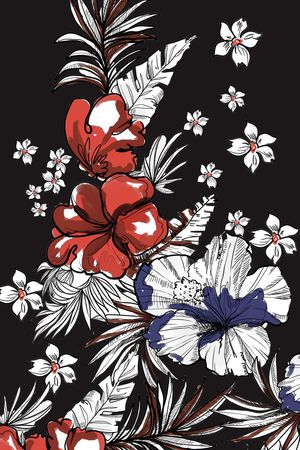 潮流时尚印花华亿平台图片