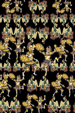 欧式印花华亿平台图片