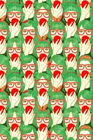 趣味印花华亿平台图片