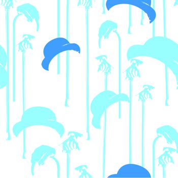 474699-满版帽子拐杖剪影华亿平台