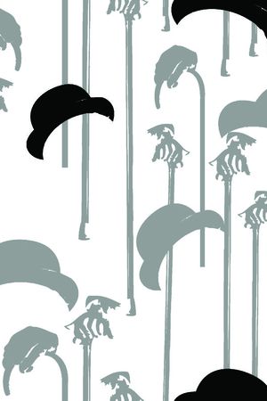 剪影印花华亿平台图片