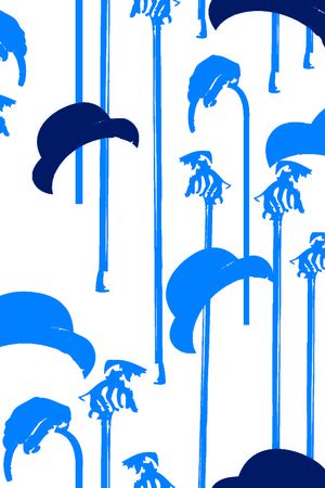 剪影印花华亿平台图片