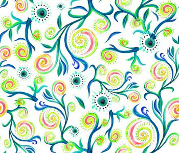 474710-时尚潮流中国风清新靓丽绘画花卉