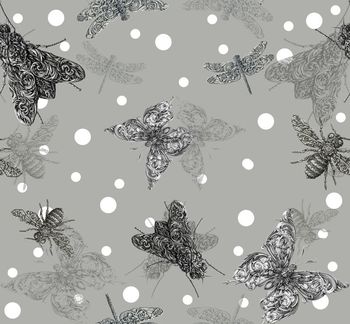 474727- 钢笔画飞行动物时尚华亿平台 