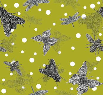 474730- 钢笔画飞行动物时尚华亿平台 