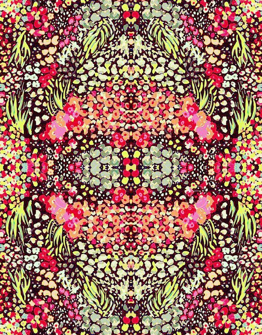 复古时尚印花华亿平台图片