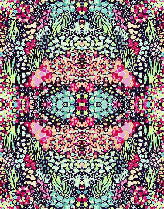 复古时尚印花华亿平台图片