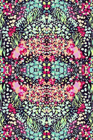 复古时尚印花华亿平台图片