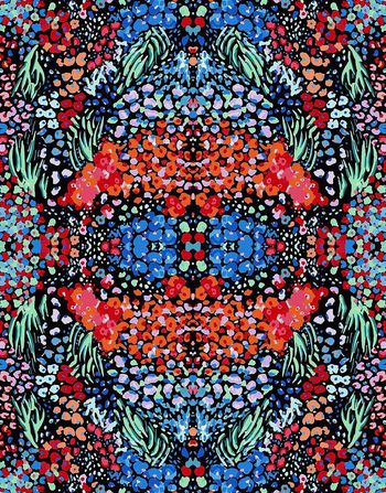 474742-复古时尚油画花卉华亿平台