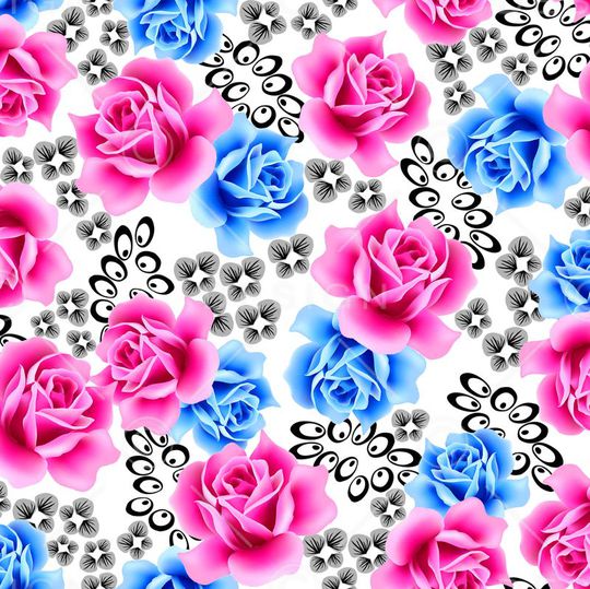 抽象几何底纹印花华亿平台图片