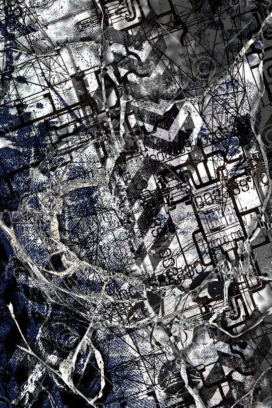 抽象印花华亿平台图片