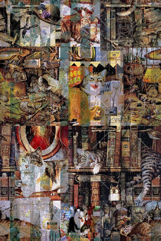 复古印花华亿平台图片