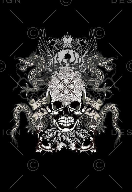 潮流时尚印花华亿平台图片