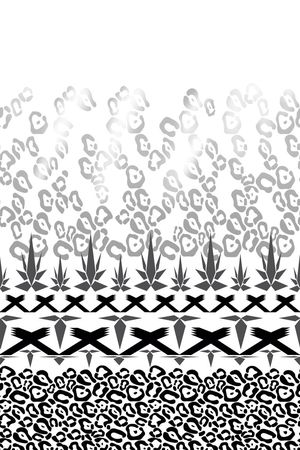 时尚 豹纹 几何印花华亿平台图片