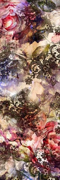 蕾丝印花华亿平台图片